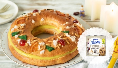 Roscón de Reyes vegano