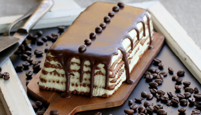 Tarta de Galletas y café