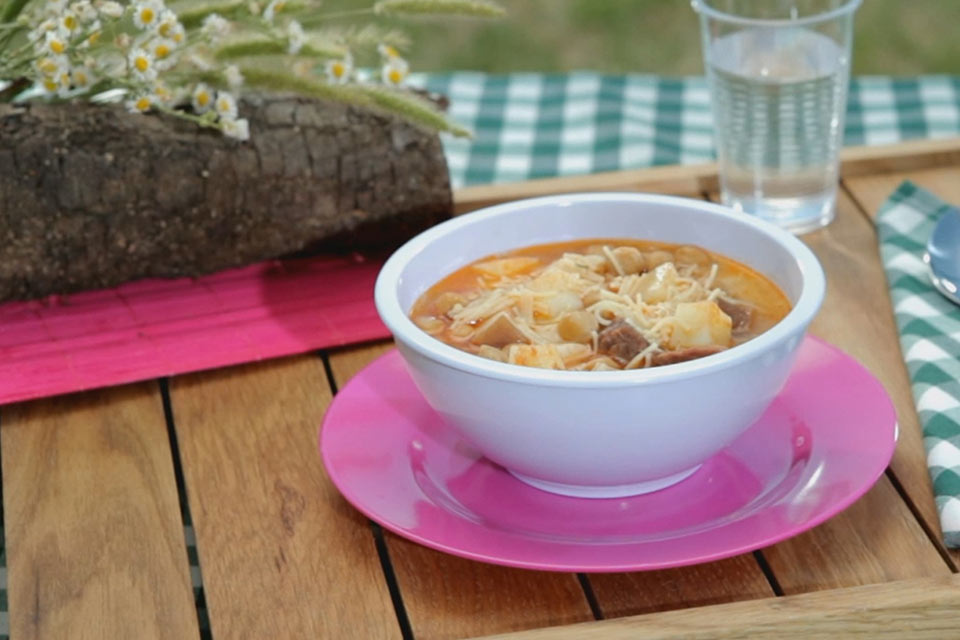 Receta de cocido madrileño