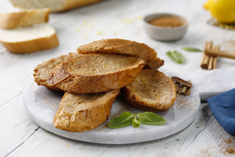 Torrijas al horno