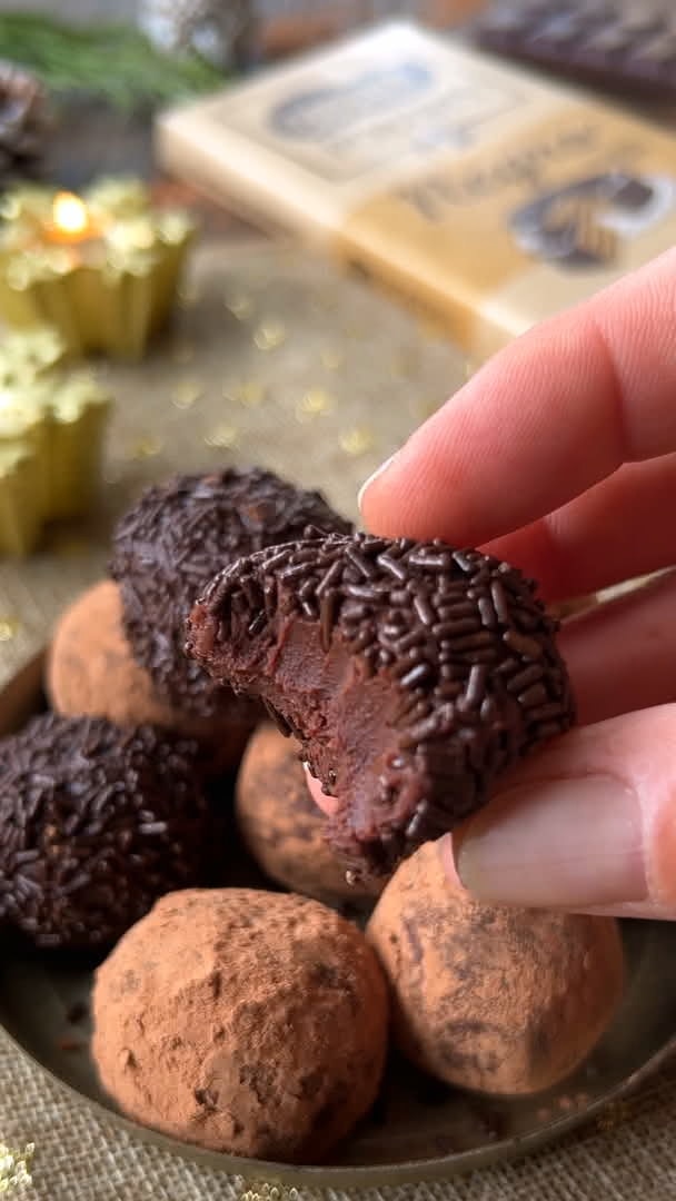 Trufas de chocolate