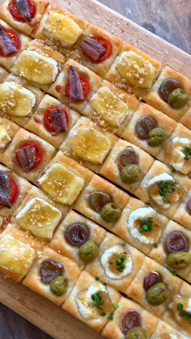 Canapés de hojaldre