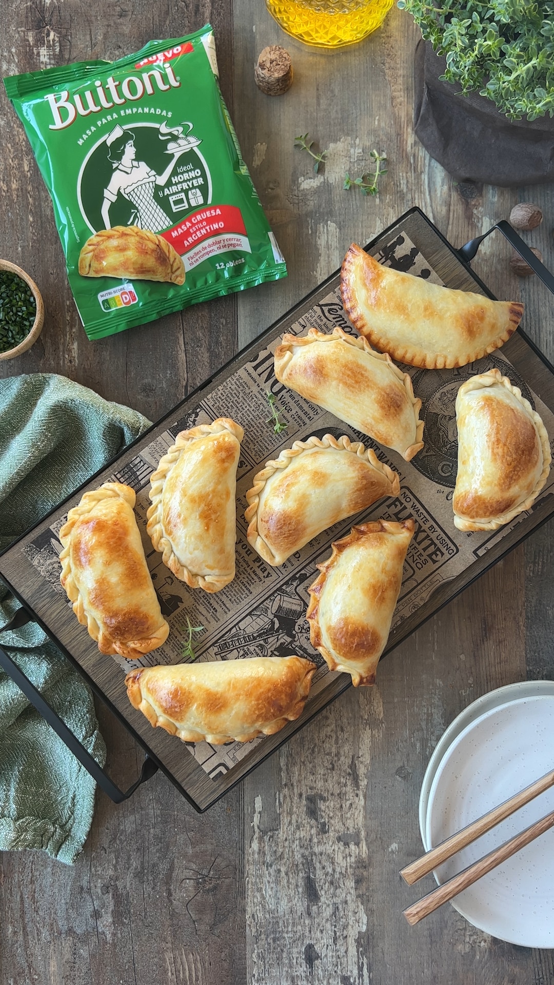 Empanadas de pollo