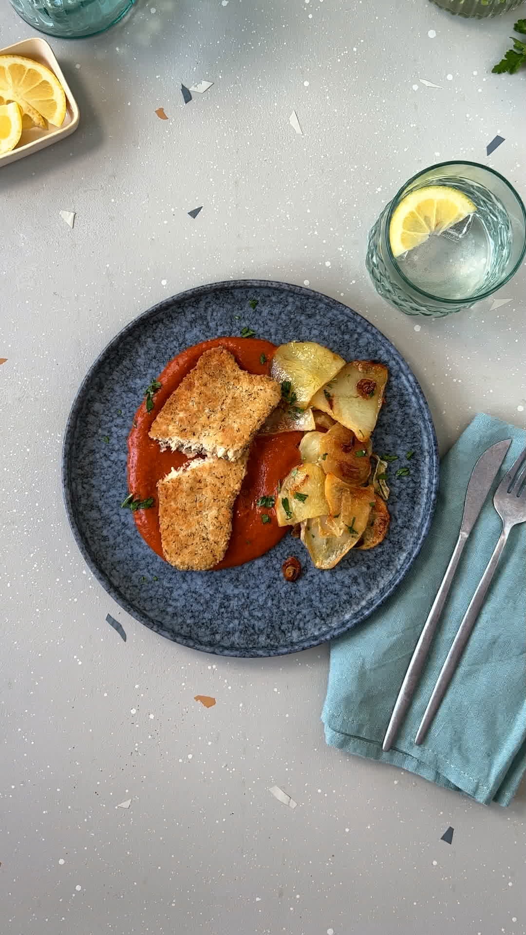 Marine-Style Crispy Filet a la Vizcaína